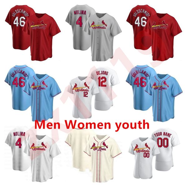 cardinal 4 yadier molina 2020 jersey 46 paul goldschmidt matt carpenter paul dejong carlos martinez marcell ozuna wong fowler, Blue;black
cardinal 4 yadier molina 2020 jersey 46 paul goldschmidt matt carpenter paul dejong carlos martinez marcell ozuna wong fowler, Blue;black