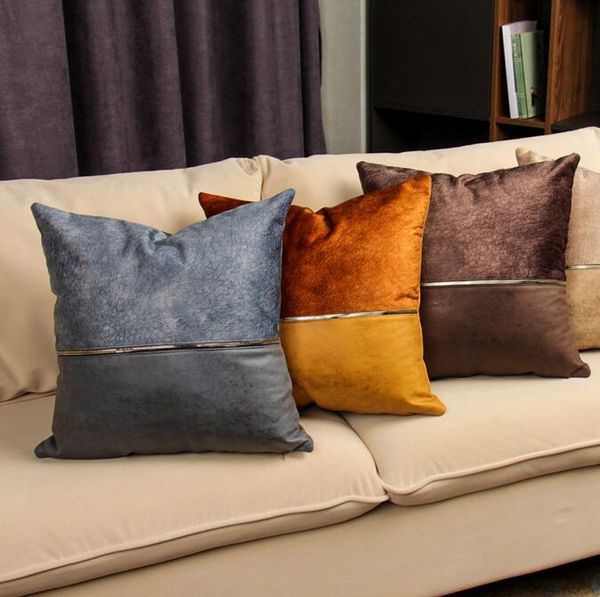 cushion/decorative pillow nordic luxury pu cushion cover sofa faux leather pillowcase splicing decorative for throw
cushion/decorative pillow nordic luxury pu cushion cover sofa faux leather pillowcase splicing decorative for throw