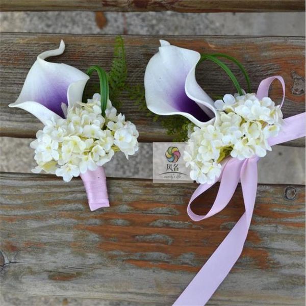 5 pcs/lot artificial pu calla flower groom boutonniere bride man corsage wedding bouquet flower home party decoration
5 pcs/lot artificial pu calla flower groom boutonniere bride man corsage wedding bouquet flower home party decoration