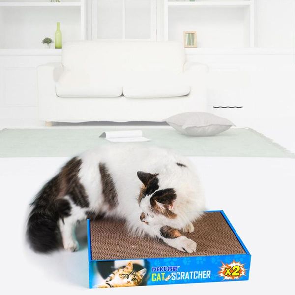 cat toys scratching board double side corrugated paper grinding toy box packing
cat toys scratching board double side corrugated paper grinding toy box packing