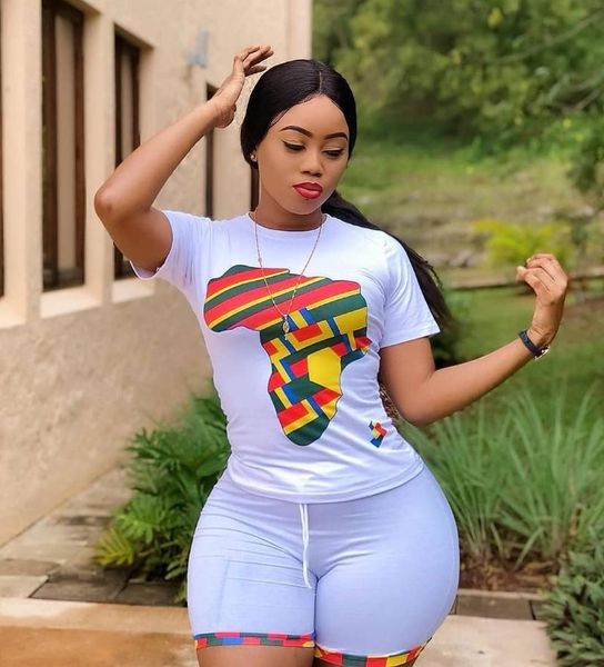 women's tracksuits two piece set women summer fashion striped print tshirt shorts sports suit plus size, Gray
women's tracksuits two piece set women summer fashion striped print tshirt shorts sports suit plus size, Gray