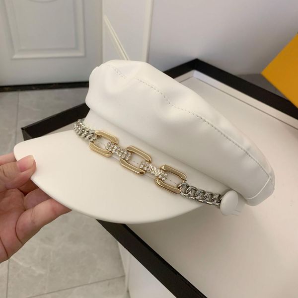 2021 new autumn winter women newsboy dimond chain flat caps vintage visors k6is, Blue;gray
2021 new autumn winter women newsboy dimond chain flat caps vintage visors k6is, Blue;gray