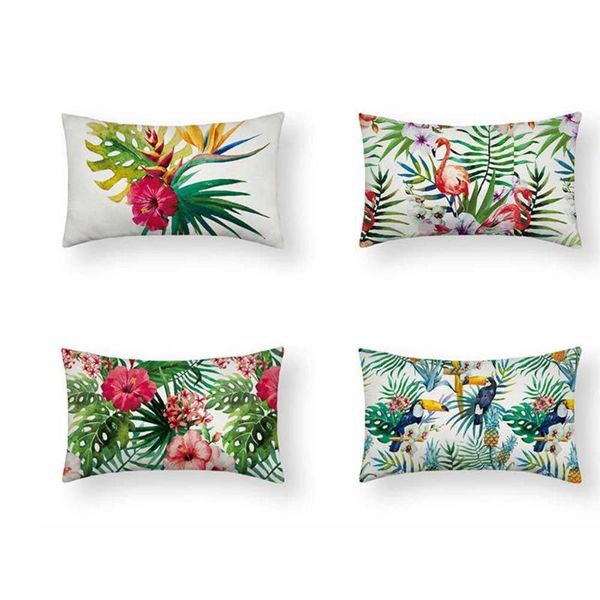 cushion/decorative pillow linen case tropical plants green leaves cushion covers flower cover decorative 30*50cm
cushion/decorative pillow linen case tropical plants green leaves cushion covers flower cover decorative 30*50cm