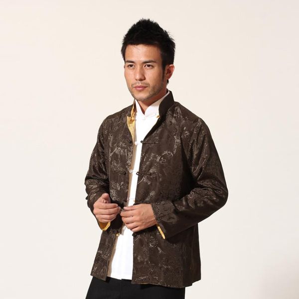 men's jackets army green gold chinese men satin jacket two sided coat mandarin collar tang suit overcoat m xl xxl xxxl mn14, Black;brown
men's jackets army green gold chinese men satin jacket two sided coat mandarin collar tang suit overcoat m xl xxl xxxl mn14, Black;brown