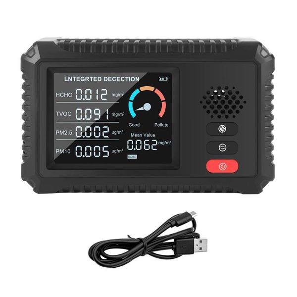 gas analyzers air quality monitor formaldehyde detector pollution meter sensor tester pm2.5/10 264d
gas analyzers air quality monitor formaldehyde detector pollution meter sensor tester pm2.5/10 264d