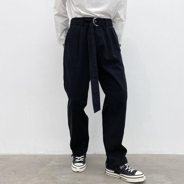 men's pants wear 2021 autumn black wide leg for male causal straight trousers belt
men's pants wear 2021 autumn black wide leg for male causal straight trousers belt