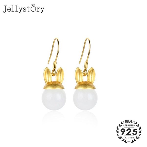 other jellystory 925 sterling silver drop earrings with white jade korean style fine jewelry for female wedding banquet party, Golden;silver
other jellystory 925 sterling silver drop earrings with white jade korean style fine jewelry for female wedding banquet party, Golden;silver