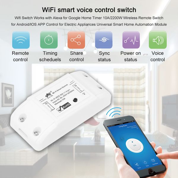 2021 new professional wireless remote tuya wifi switch 10a/2200 w diy relay module for universal intelligent residential automation trud
2021 new professional wireless remote tuya wifi switch 10a/2200 w diy relay module for universal intelligent residential automation trud