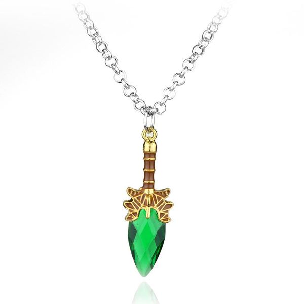 pendant necklaces fashion game dota 2 link chain aghanim's scepter crystal for women men gifts yt55, Silver
pendant necklaces fashion game dota 2 link chain aghanim's scepter crystal for women men gifts yt55, Silver