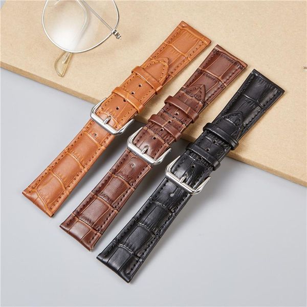 watch bands embossed genuine leather watchband replace wrist straps accessories business men watchbands 16 18 20 22 24mm, Black;brown
watch bands embossed genuine leather watchband replace wrist straps accessories business men watchbands 16 18 20 22 24mm, Black;brown