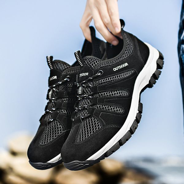 summer mesh men casual shoes outdoor sneakers men trainers non-slip climbing hiking shoes breathable mens treking shoes black
summer mesh men casual shoes outdoor sneakers men trainers non-slip climbing hiking shoes breathable mens treking shoes black