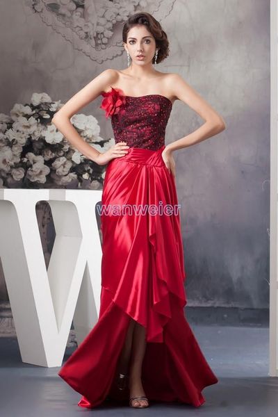 party dresses 2014 design seller custom size/color beading evening gown short front long back plus size dress, White;black
party dresses 2014 design seller custom size/color beading evening gown short front long back plus size dress, White;black