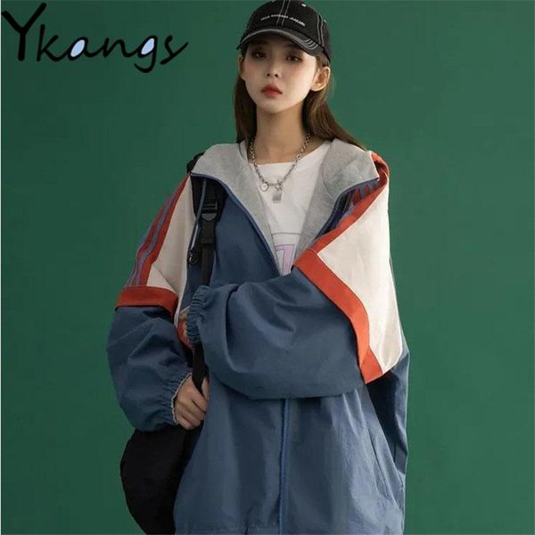 women's jackets y2k casual loose slim korean jacket women streetwear patchwork long sleeve coat pocket gothic windbreaker female, Black;brown
women's jackets y2k casual loose slim korean jacket women streetwear patchwork long sleeve coat pocket gothic windbreaker female, Black;brown