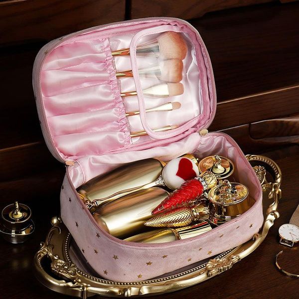 personalized cosmetic bag travel necessaire makeup organizer handbags bathroom toiletry brushes storage pouch accessories items
personalized cosmetic bag travel necessaire makeup organizer handbags bathroom toiletry brushes storage pouch accessories items