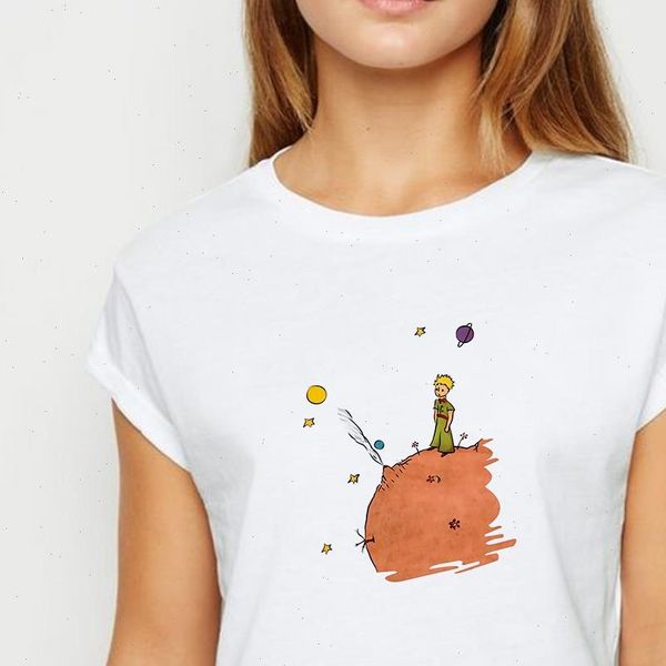 new t shirt female planet young prince t shirts vestidos spring summer oversize avant garde recreational o collar tshirt, White
new t shirt female planet young prince t shirts vestidos spring summer oversize avant garde recreational o collar tshirt, White