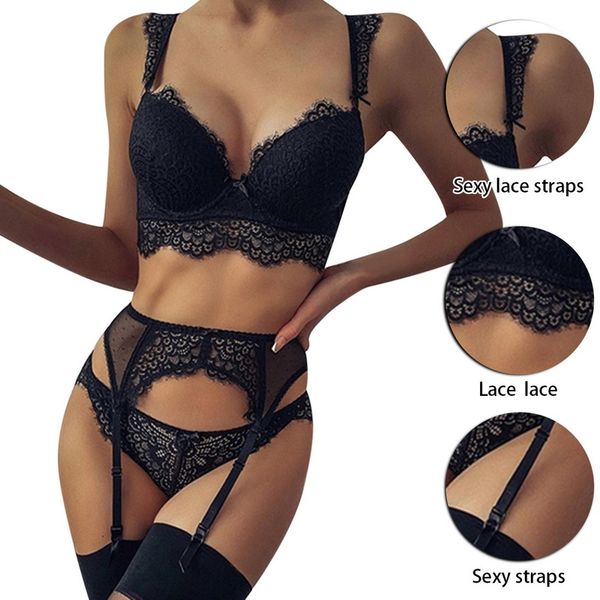 3pcs women sexyy lingerie lace bra sets underwear sexyy panty temptation bandage set erotic lingerie bra briefs pajamas
3pcs women sexyy lingerie lace bra sets underwear sexyy panty temptation bandage set erotic lingerie bra briefs pajamas