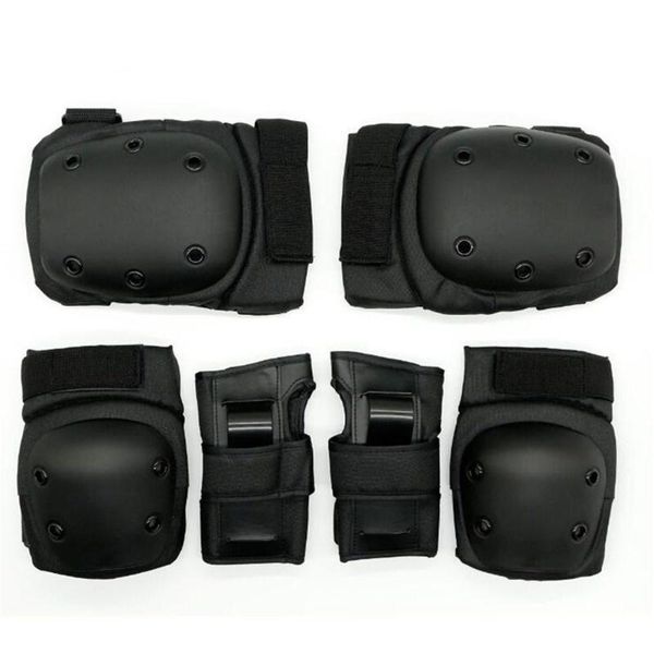 elbow & knee pads 6pcs/set sports protector set hand guard pad for roller skating accessories, Black;gray
elbow & knee pads 6pcs/set sports protector set hand guard pad for roller skating accessories, Black;gray