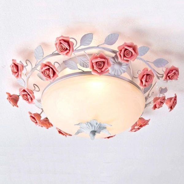 ceiling lights led rural flower lamp living room children's girls bedroom rose light european glass shade home d68
ceiling lights led rural flower lamp living room children's girls bedroom rose light european glass shade home d68
