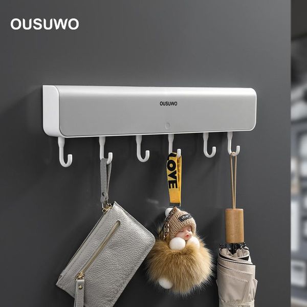 hooks & rails creative wall-mounted storage box perforated door rear hook key holder bathroom towel rack in the kitchen
hooks & rails creative wall-mounted storage box perforated door rear hook key holder bathroom towel rack in the kitchen