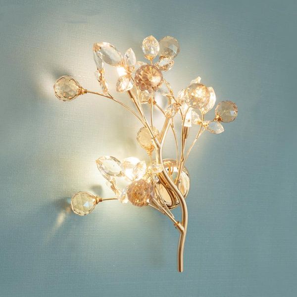 wall lamp european style modern rrystal led 3 heads light for living room bathroom indoor lighting decoration bedside
wall lamp european style modern rrystal led 3 heads light for living room bathroom indoor lighting decoration bedside