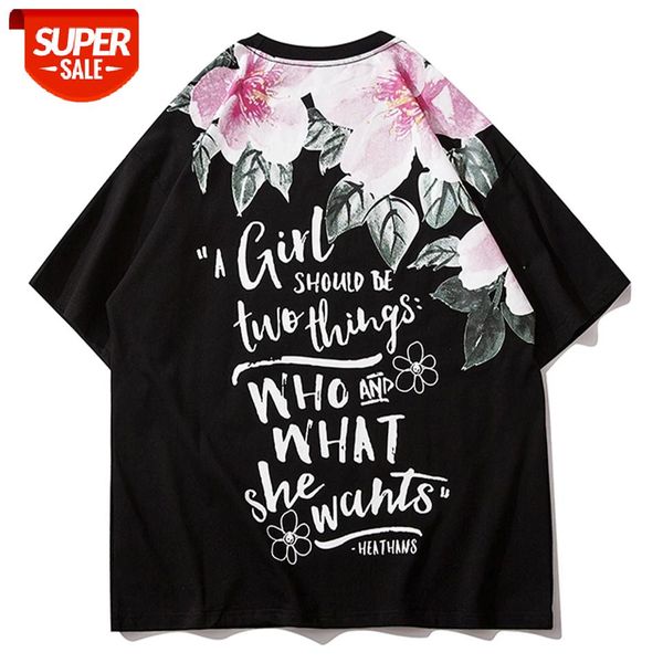 Harajuku Tshirts Men Streetwear Flower Floral Print T-Shirt 2021 Summer Cotton Top Tees Hip Hop Cotton Short Sleeve Shirts Black #P391, White;black
Harajuku Tshirts Men Streetwear Flower Floral Print T-Shirt 2021 Summer Cotton Top Tees Hip Hop Cotton Short Sleeve Shirts Black #P391, White;black
