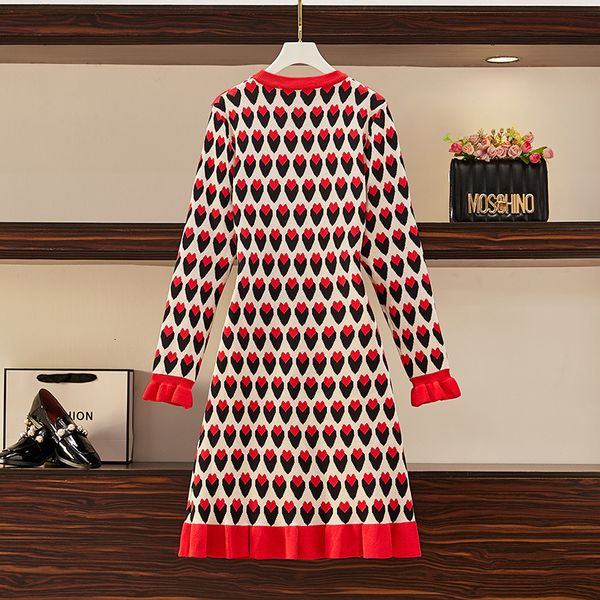 women winter knit leotard long sleeves the neck chic streetwear heart print ladies nightgown plied a ruff line in cloth dvzc, White
women winter knit leotard long sleeves the neck chic streetwear heart print ladies nightgown plied a ruff line in cloth dvzc, White