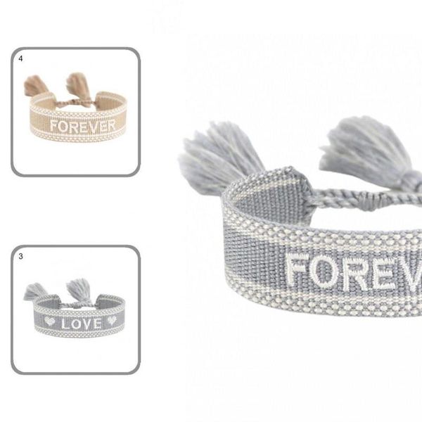 bangle stylish fashion ladies tassel embroidery wrap bracelets simple lightweight for gifts, Black
bangle stylish fashion ladies tassel embroidery wrap bracelets simple lightweight for gifts, Black