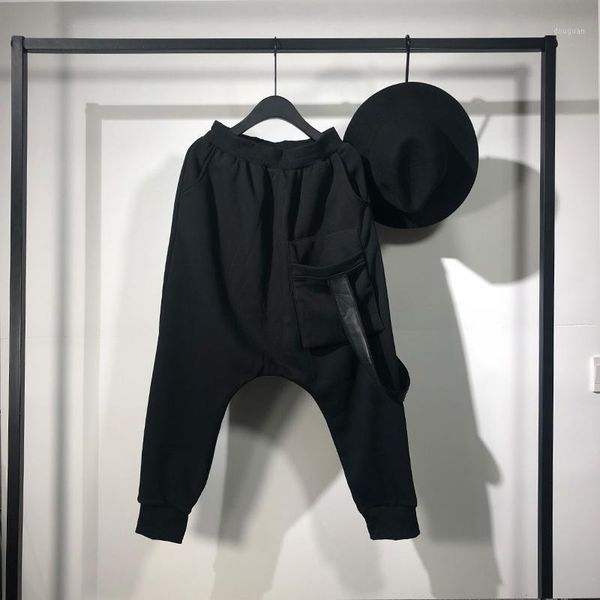 men's pants personality men casual cross high street wear cargo clothing sweatpants spring harem black
men's pants personality men casual cross high street wear cargo clothing sweatpants spring harem black