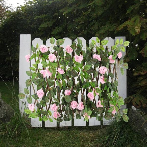 decorative flowers & wreaths 3 colors attractive beautiful retractable fake flower fence plastic artificial exquisite for home
decorative flowers & wreaths 3 colors attractive beautiful retractable fake flower fence plastic artificial exquisite for home