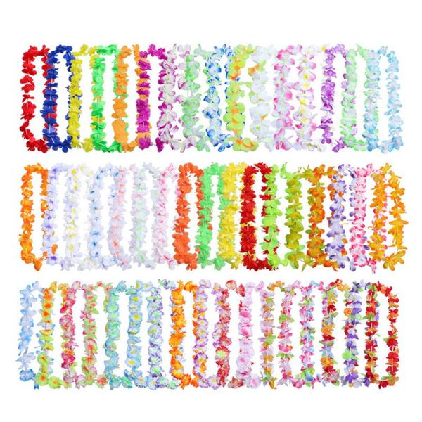 decorative flowers & wreaths 50pcs/lot hawaiian leis garland artificial necklace hawaii beach fun wreath party supplies diy gift decoration
decorative flowers & wreaths 50pcs/lot hawaiian leis garland artificial necklace hawaii beach fun wreath party supplies diy gift decoration