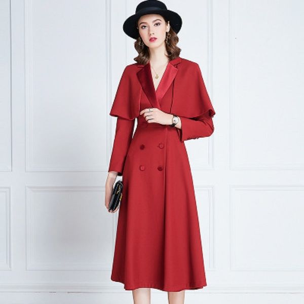 solid mid red windbreaker dress women winter and autumn wear 2021 new long sleeve double breasted lace up waist overcoat 6fji, Tan;black
solid mid red windbreaker dress women winter and autumn wear 2021 new long sleeve double breasted lace up waist overcoat 6fji, Tan;black