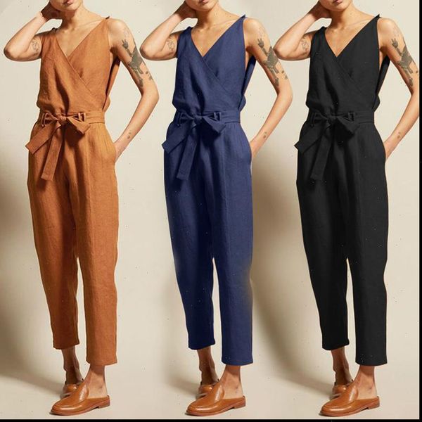 goohojio solid printed lace womens romper up pocket v neck sleeveless long straight pants summer overalls female cargo jumpsuits, Black;white
goohojio solid printed lace womens romper up pocket v neck sleeveless long straight pants summer overalls female cargo jumpsuits, Black;white