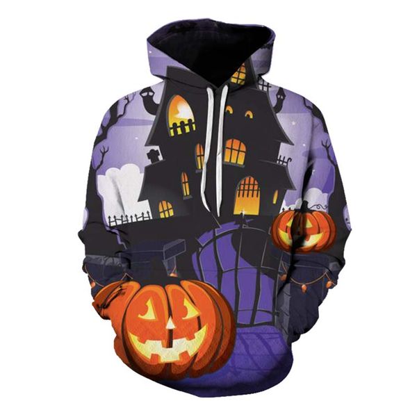 halloween pumpkin building pattern men's 3d printing hoodie small fresh visual impact party punk gothic round neck sweater hoodie, Black
halloween pumpkin building pattern men's 3d printing hoodie small fresh visual impact party punk gothic round neck sweater hoodie, Black