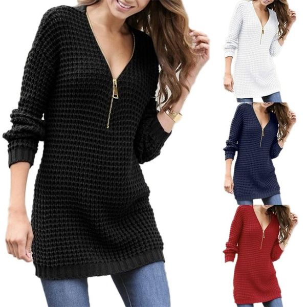 women's sweaters pullovers women v neck long sleeve female jumper autumn winter fashion casual basic soft knitted clothes, White;black
women's sweaters pullovers women v neck long sleeve female jumper autumn winter fashion casual basic soft knitted clothes, White;black