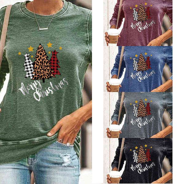 round neck long sleeve christmas tree printed sweatshirt women clothes letter printing 211115, Black
round neck long sleeve christmas tree printed sweatshirt women clothes letter printing 211115, Black