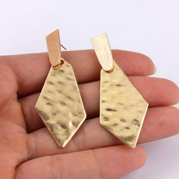 dangle & chandelier zwpon ethnic design hammered alloy gold triangle drop earrings 2021 geometric arrowhead statement for woman, Silver
dangle & chandelier zwpon ethnic design hammered alloy gold triangle drop earrings 2021 geometric arrowhead statement for woman, Silver
