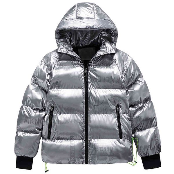 hooded 2021 winter new bright cotton padded men's fashion korean casual plush thickened short style handsome, Black
hooded 2021 winter new bright cotton padded men's fashion korean casual plush thickened short style handsome, Black