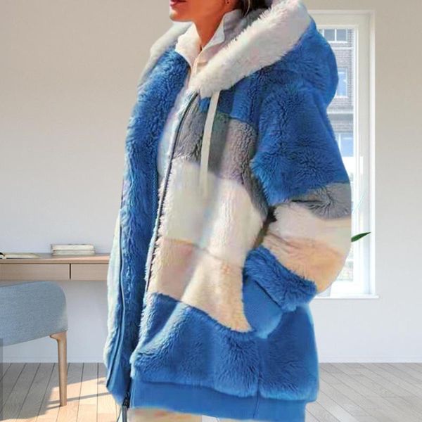 women's jackets coat autumn winter casual long sleeve color block zipper fluff hooded warm plush jacket plus size oversize, Black;brown
women's jackets coat autumn winter casual long sleeve color block zipper fluff hooded warm plush jacket plus size oversize, Black;brown