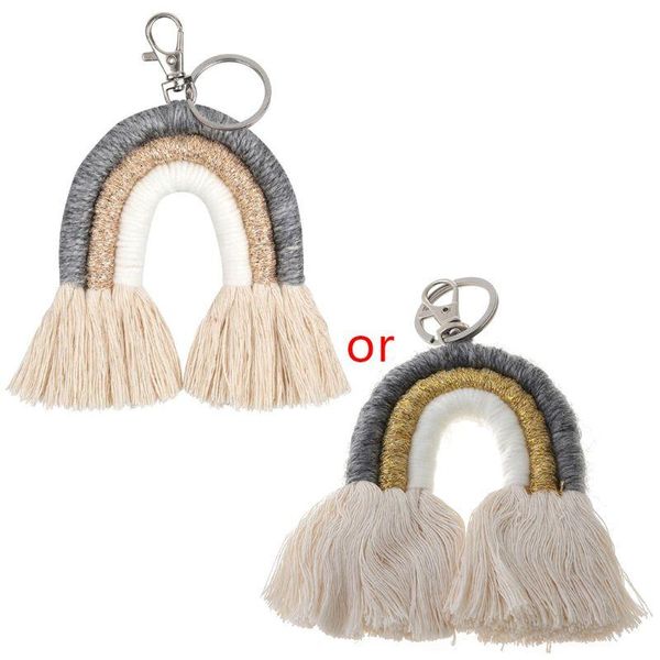 hooks & rails weaving rainbow keychains for women tassel macrame keyrings key holder jewelry
hooks & rails weaving rainbow keychains for women tassel macrame keyrings key holder jewelry