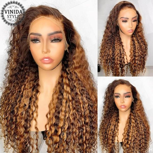 lace wigs vinida style highlight curly 13x4 front human hair 150% density non-remy pre-plucked with baby for women, Black;brown
lace wigs vinida style highlight curly 13x4 front human hair 150% density non-remy pre-plucked with baby for women, Black;brown