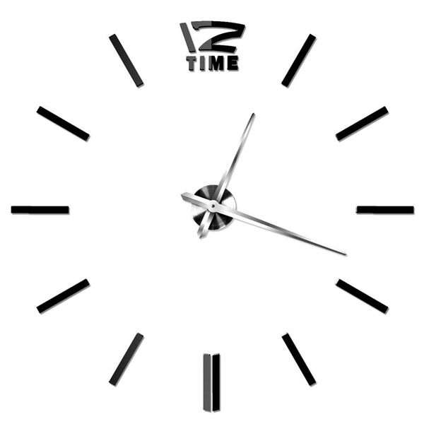 modern large luxury diy 3d wall clock home decor, creative diy wall clock living room modern personality art
modern large luxury diy 3d wall clock home decor, creative diy wall clock living room modern personality art