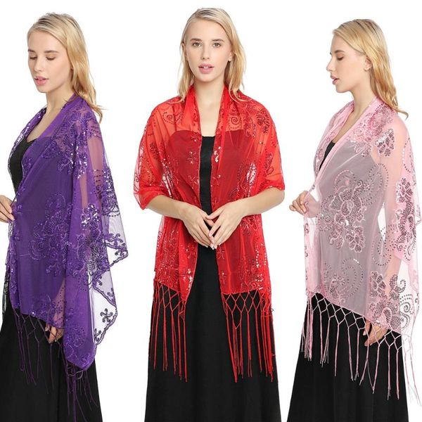 scarves sequin embroidered tassel shawl scarf evening party dress dinner bride cheongsam pashmina shawls esmoquin chal, Blue;gray
scarves sequin embroidered tassel shawl scarf evening party dress dinner bride cheongsam pashmina shawls esmoquin chal, Blue;gray