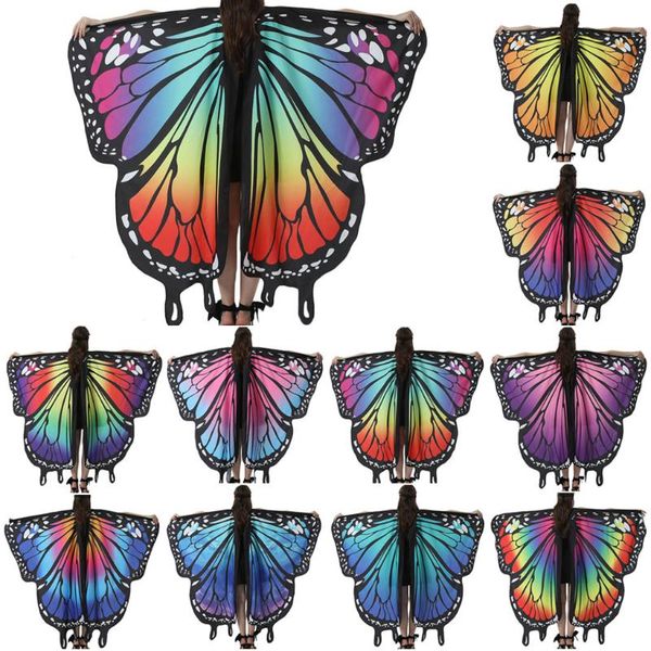 scarves women butterfly shawl lady cape costume accessory wing peacock wrap gifts cute novelty print, Blue;gray
scarves women butterfly shawl lady cape costume accessory wing peacock wrap gifts cute novelty print, Blue;gray