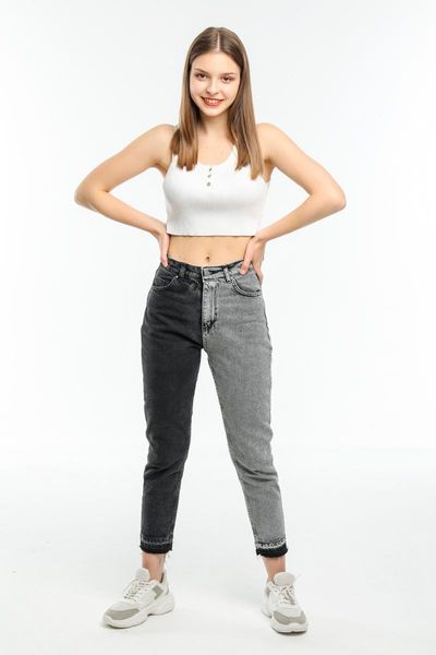 women's jeans diaves women summer fashion ankle height double colour high waist jean pants, Blue
women's jeans diaves women summer fashion ankle height double colour high waist jean pants, Blue