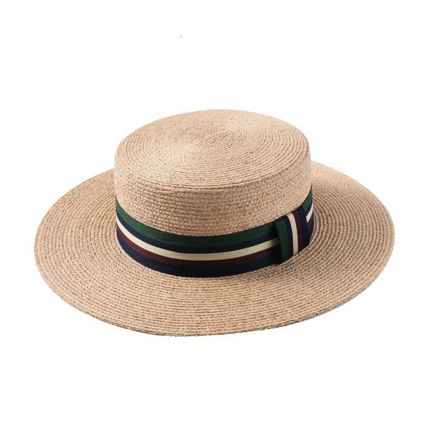 2021 new summer hats women fine straw raffia wide brim beach female color blocking bow sun hat pql6, Blue;gray
2021 new summer hats women fine straw raffia wide brim beach female color blocking bow sun hat pql6, Blue;gray