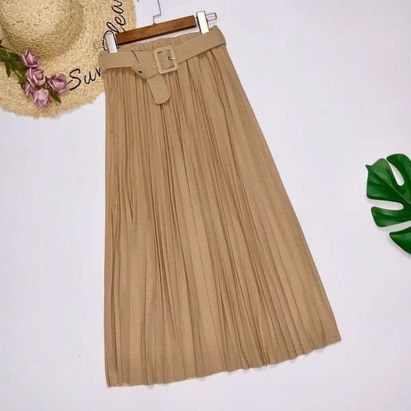 2021 new autumn midi high-waisted solid color pleated a- line office lady skirt for womens jyq4, Black
2021 new autumn midi high-waisted solid color pleated a- line office lady skirt for womens jyq4, Black