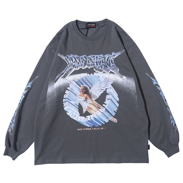 women long sleeve retro graphic tees angel shirt clothes oversized t shirt women clothing fashion spring streetwear 210316, White
women long sleeve retro graphic tees angel shirt clothes oversized t shirt women clothing fashion spring streetwear 210316, White