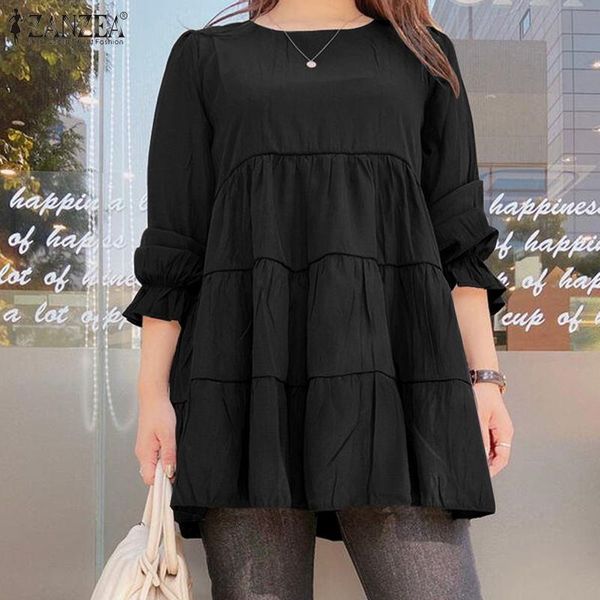 women's blouses & shirts women square collar blusa fashion autumn casual ruffle female puff sleeve korean solid tunic oversize, White
women's blouses & shirts women square collar blusa fashion autumn casual ruffle female puff sleeve korean solid tunic oversize, White