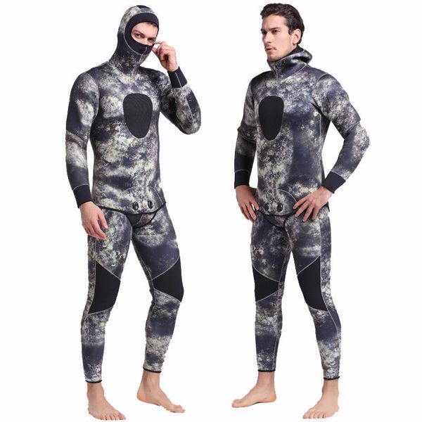 one-piece suits sbart 5mm men neoprene camouflage spearfishing wetsuits for underwater hunting hooded 2-pieces thicker scuba diving suit
one-piece suits sbart 5mm men neoprene camouflage spearfishing wetsuits for underwater hunting hooded 2-pieces thicker scuba diving suit