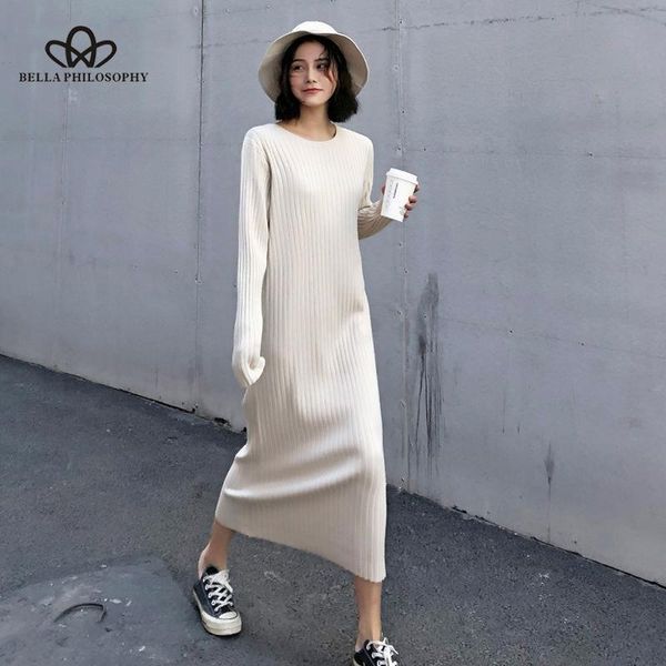 casual dresses philosophy autumn winter knitted dress vintage long sleeve lady loose women sweater warm robe vestidos, Black;gray
casual dresses philosophy autumn winter knitted dress vintage long sleeve lady loose women sweater warm robe vestidos, Black;gray